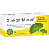 Loss of concentration and memory, GINKGO MAREN 240 mg film-coated tablets UK