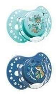 LOVI Dynamic silicone teether Folky (0-3 months) x 2 pieces 22/841 boy UK