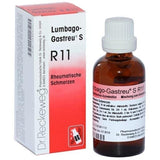 Lower back pain, Rheumatic pain, rheumatism, Osteoarthritis, LUMBAGO-GASTREU S R11 mixture UK