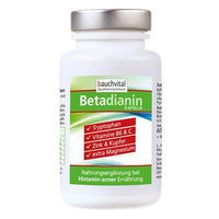 L‑Tryptophan, Vitamins B6, C, zinc, copper, magnesium, BETADIANIN UK