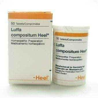 Luffa HEEL Compositum x 50 tablets, hay fever UK