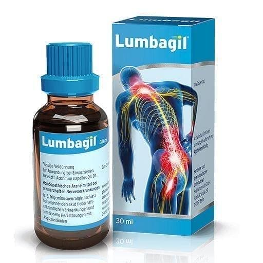 LUMBAGIL, Aconitum napellus, trigeminal neuralgia, sciatica UK