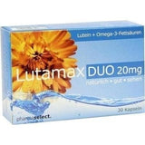 LUTAMAX DUO 20mg x 30 capsules, eye structure UK