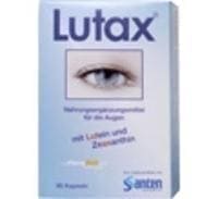 LUTAX 10 mg lutein capsules 90 pcs UK