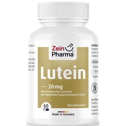 LUTEIN 20 mg capsules microencapsulated 60 pcs UK