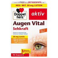 lutein and zeaxanthin, Eyes Vital Vision Active Capsules UK