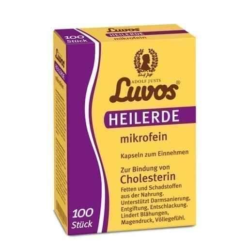 LUVOS healing clay microfine capsules 100 pc UK