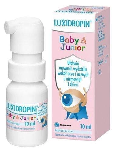 Luxidropin Baby & Junior eye drops 10ml Echinacea UK