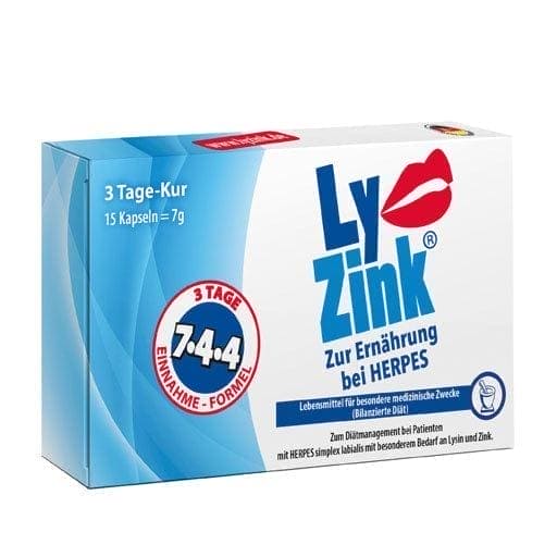 LY ZINC AGAINST HERPES capsules UK