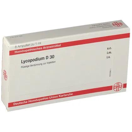 LYCOPODIUM D 30 ampoules UK