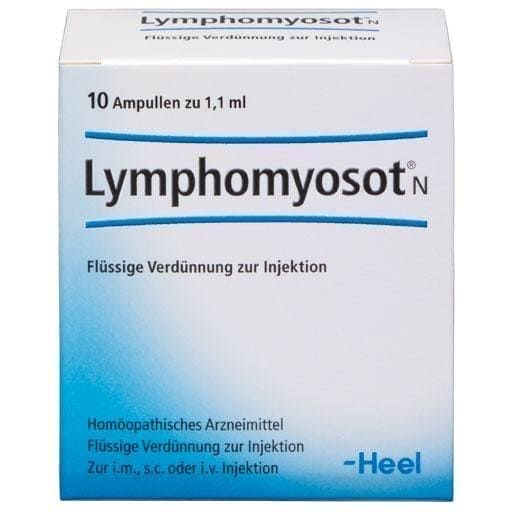 LYMPHOMYOSOT N ampoules 10 pc disorders in lymphatic system UK
