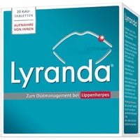 LYRANDA cold sores chewable tablets UK