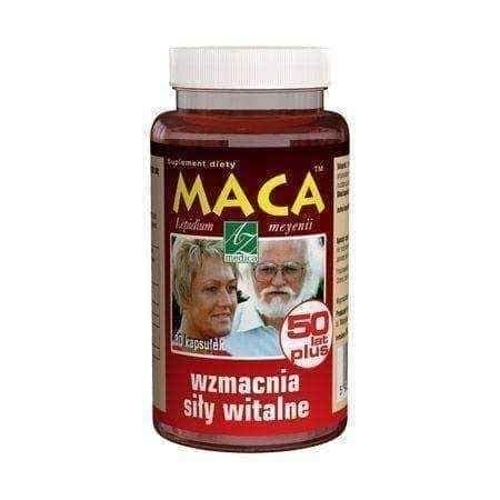 MACA 50 years plus x 80 caps. premature aging, vitality health UK