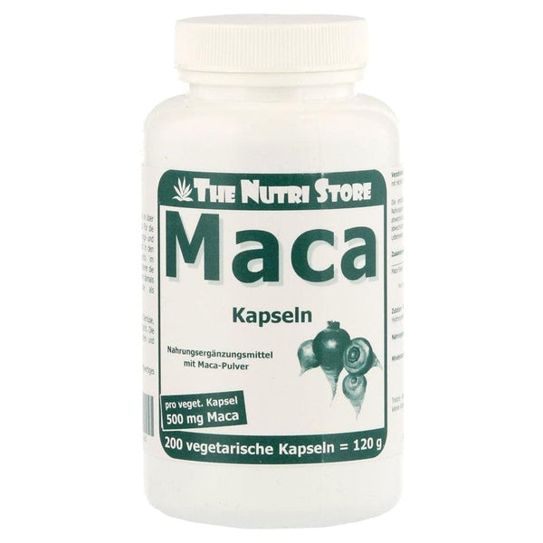 MACA 500 mg vegetarian capsules, maca root UK