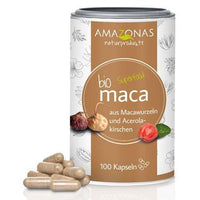 MACA BIO Vegicaps with organic acerola powder UK