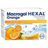 MACROGOL HEXAL Orange, sodium chloride, sodium bicarbonate, potassium chloride UK