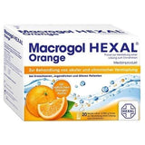 MACROGOL HEXAL Orange, sodium chloride, sodium bicarbonate, potassium chloride UK