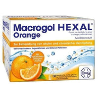 MACROGOL HEXAL Orange, sodium chloride, sodium bicarbonate, potassium chloride UK