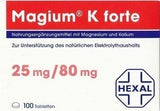 MAGIUM K forte potassium magnesium tablets UK