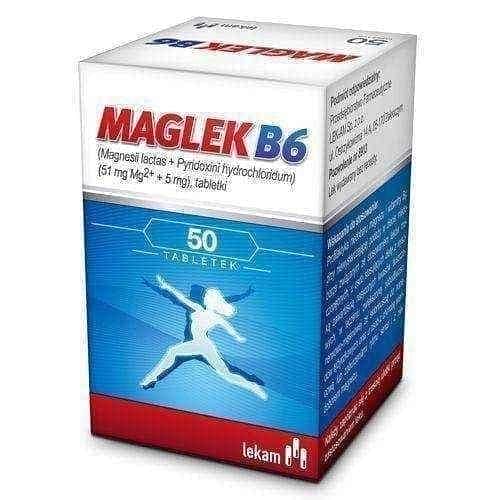 MAGLEK B6 x 50 tablets, magnesium b6 UK