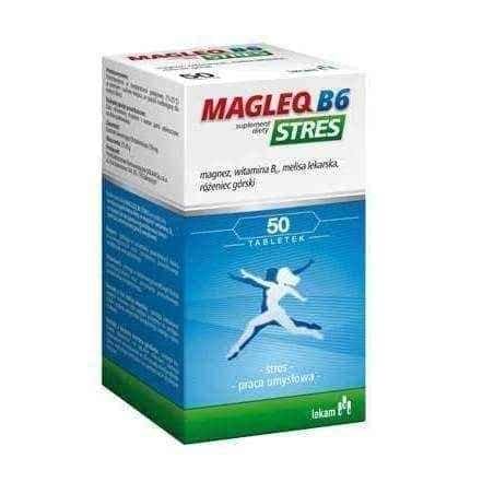 Magleq stress B6 x 50 tablets, stress relief UK