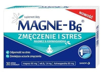 Magne-B6 Fatigue and Stress x 30 tablets UK