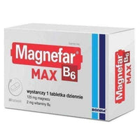 MAGNEFAR B6 MAX x 50 tablets UK