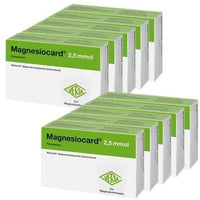 MAGNESIOCARD 2.5 mmol, Magnesium aspartate hydrochloride tablets UK