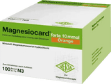 MAGNESIOCARD forte 10 mmol, magnesium aspartate sachets UK