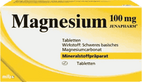 MAGNESIUM 100 mg Jenapharm tablets UK