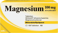 MAGNESIUM 100 mg Jenapharm tablets UK