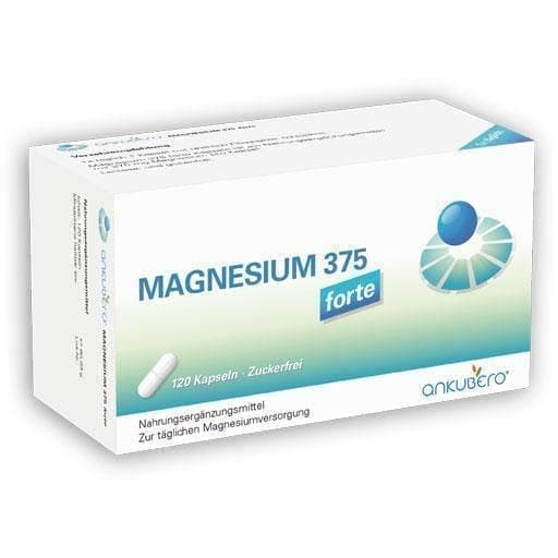 MAGNESIUM 375 forte capsules 120 pcs Suitable for diabetics UK