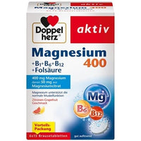 Magnesium 400+B1+B6+B12+Folic acid UK