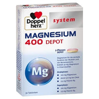 Magnesium 400 depot system tablets, magnesium and vitamin B6 UK