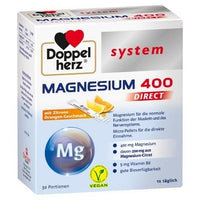 Magnesium 400 DIRECT system, magnesium and vitamin B6 pellets UK