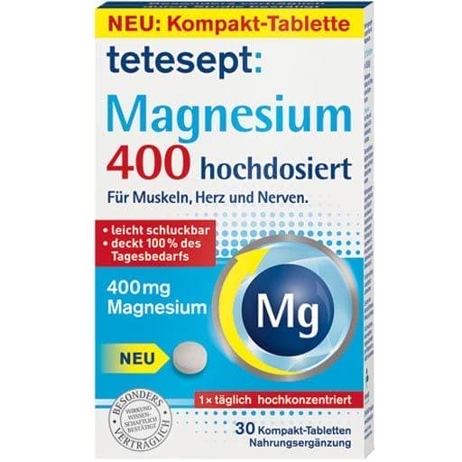 Magnesium 400 high-dose tablets UK