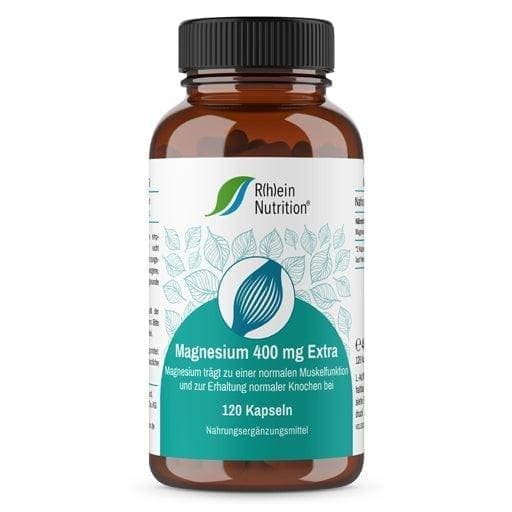 MAGNESIUM 400 mg Extra Capsules UK