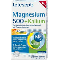 Magnesium 500+Potassium Tablets UK