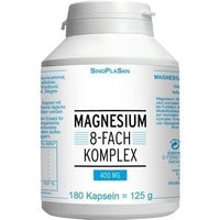 MAGNESIUM 8-fold complex 400 mg capsules 180 pc UK