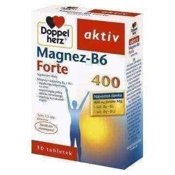 Magnesium B6 Forte 400 Doppelherz Aktiv x 30 tablets UK
