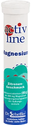 Magnesium carbonate, ACTIVLINE Magnesium Lemon effervescent tablets UK