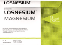 Magnesium carbonate, magnesium oxide, LÖSNESIUM effervescent granules UK