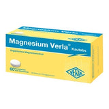 Magnesium chewable tablets, MAGNESIUM VERLA UK