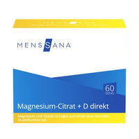 MAGNESIUM CITRATE+D direct MensSana powder UK