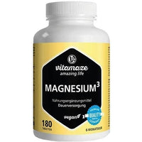 MAGNESIUM complex citrate 350 mg / oxide / carbon. vegan UK