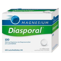MAGNESIUM DIASPORAL 100 lozenges, magnesium citrate UK