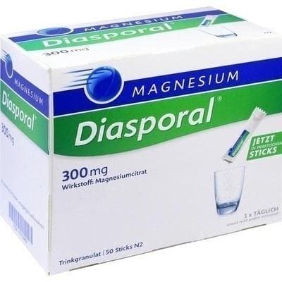 MAGNESIUM DIASPORAL 300 mg granules 50 pc magnesium supplement UK