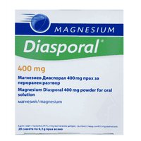 MAGNESIUM DIASPORAL 400mg. 20 sachets UK