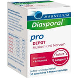 MAGNESIUM DIASPORAL PRO DEPOT muscle and nerve tablets UK