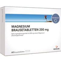 MAGNESIUM Effervescent Tablets 200 mg UK